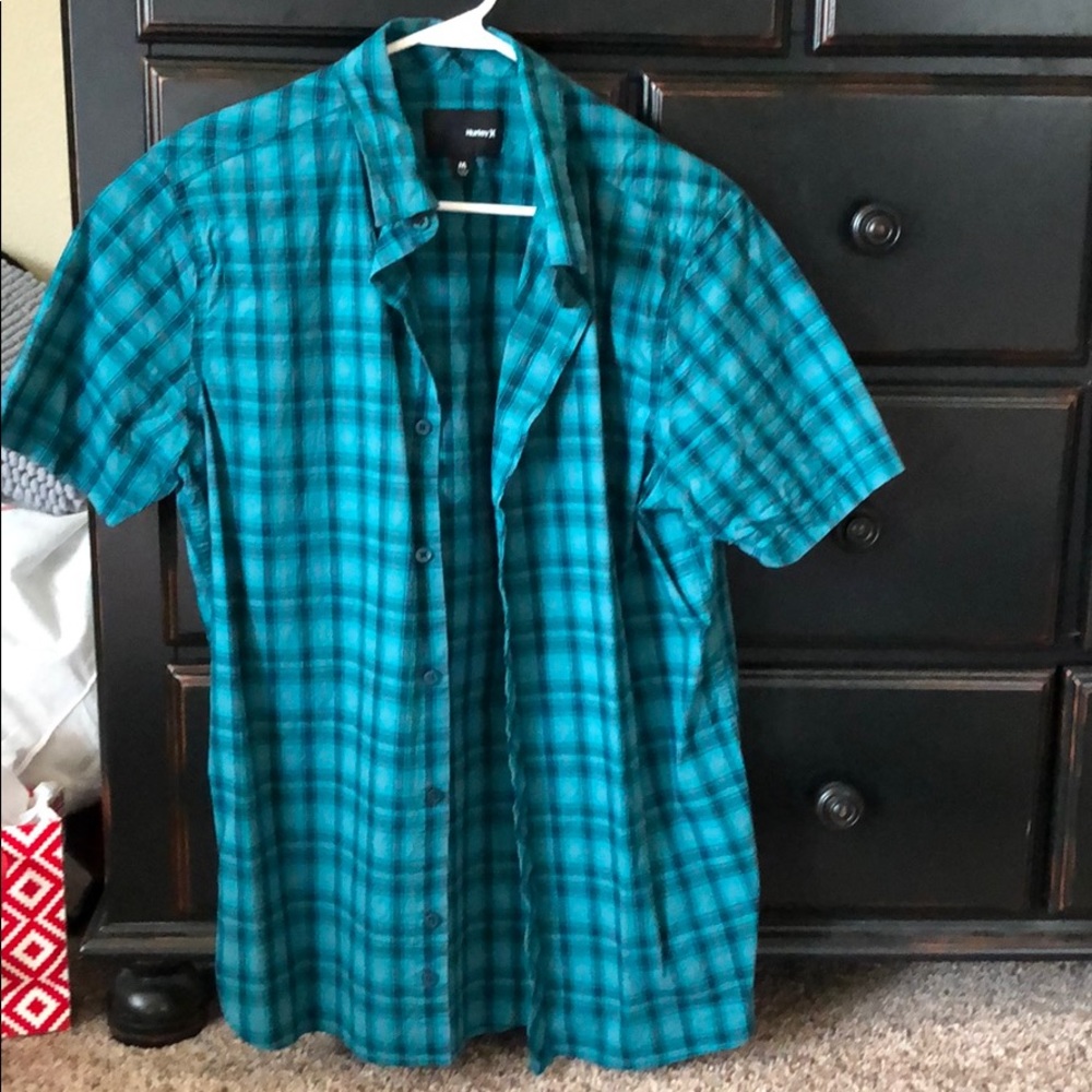 Hurley button up shirt